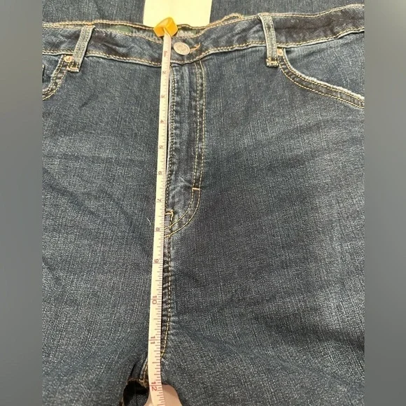 Wild Fable Dark Indigo Distressed Highest Rise Raw
Hem Skinny Jeans Size 16/33 - Picture 8 of 16